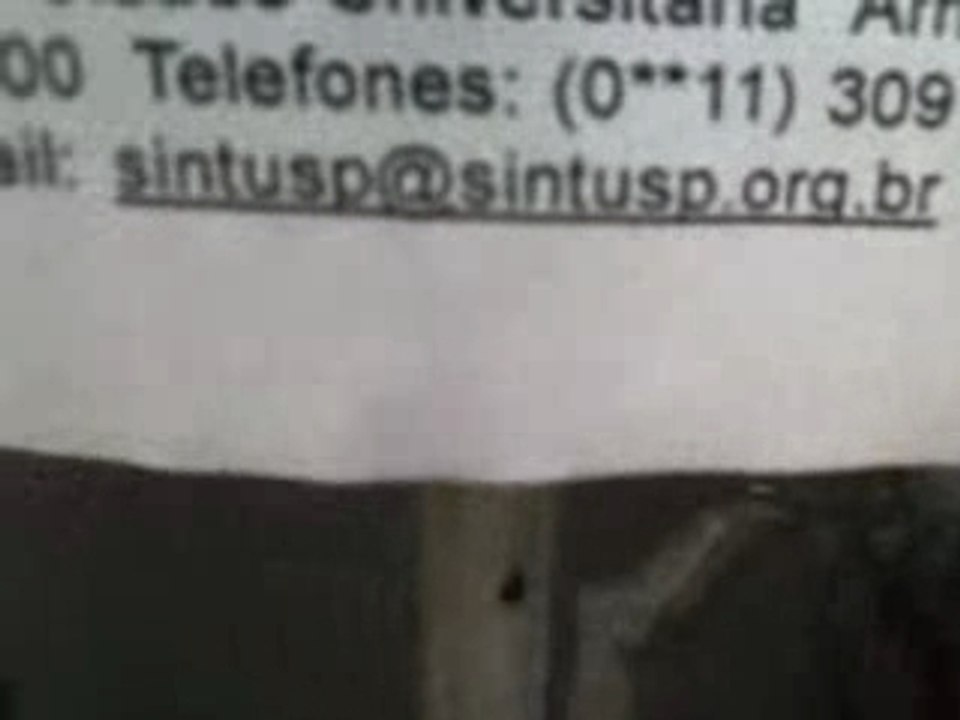 Reivinicação do SINTUSP