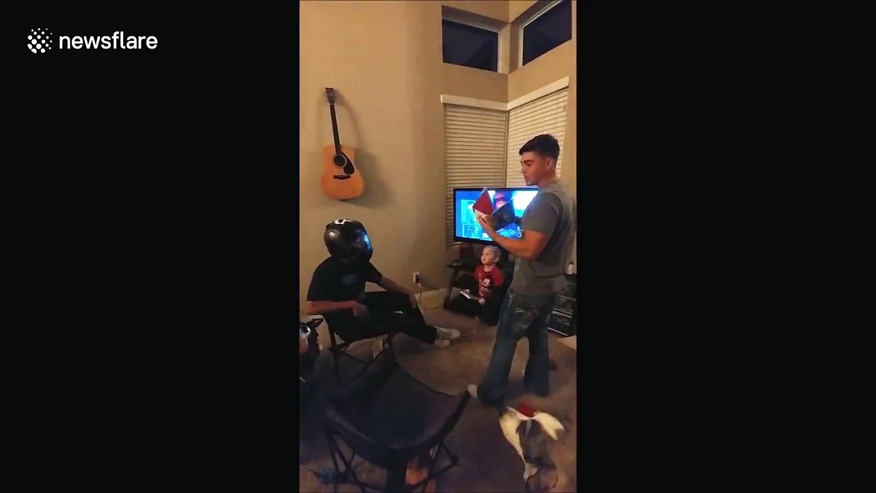Man's Boxing Day prank goes horribly wrong