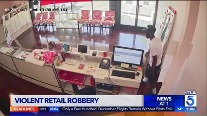Video Shows Employee Tied up as Thieves Steal High-End Hair Extensions from Store
