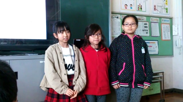 059 - Erika at a Class Presentation