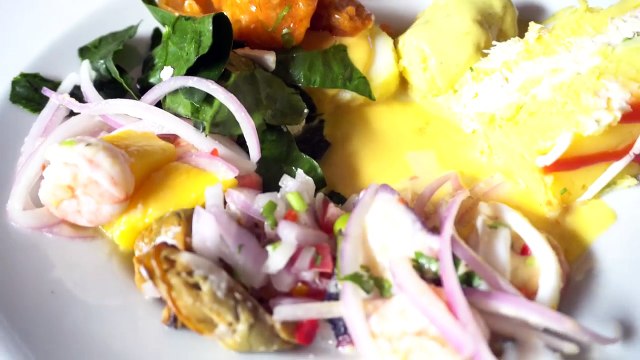 TRADITIONAL Peruvian Buffet in Lima Peru! 150 Dishes!