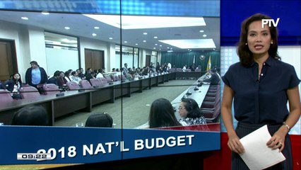 Panukalang pambansang budget, sumalang sa bicameral hearing