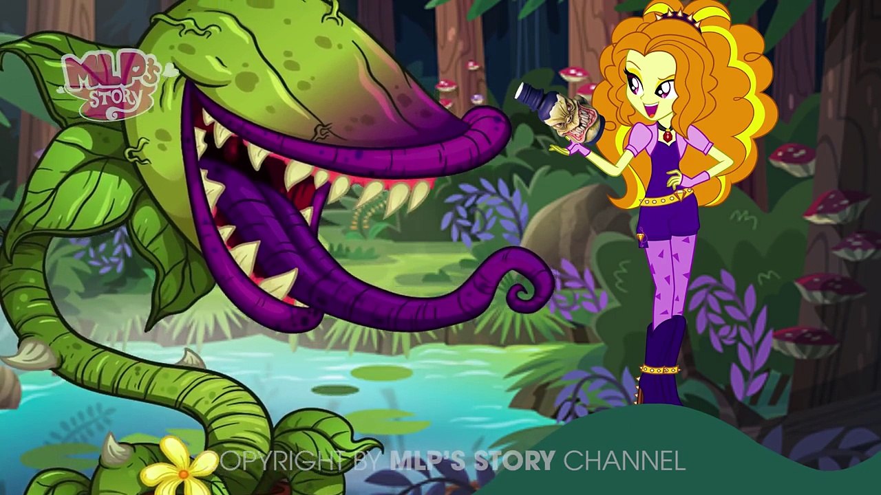 My Little Pony MLP Equestria Girls Transforms with Animation Love Story Adagios horror pl