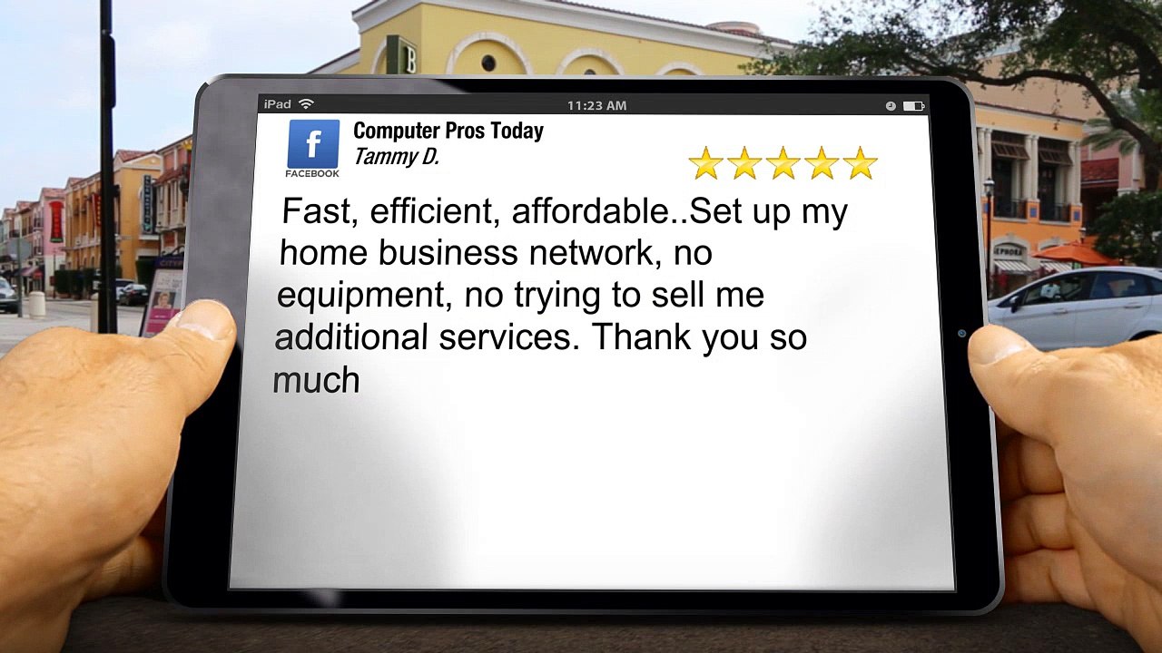 Spotsylvania Computer Repair Review, Computer Pros Today, Network Set Up Review Spotsylvania VA