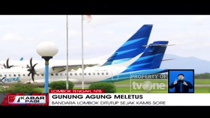 Akibat Abu Vulkanik, Bandara Lombok Kembali Ditutup