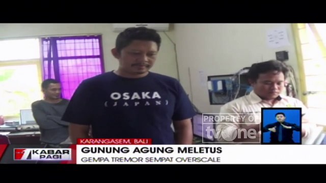 Aktivitas Gunung Agung Sempat Mengalami Gempa Tremor Overscale