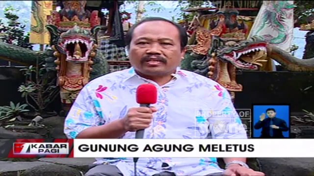 Ini Keterangan dari Kepala PVMBG Mengenai Akrivitas Gunung Agung di Bali