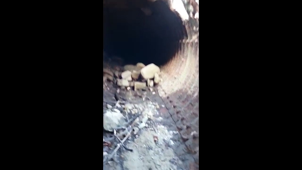 謎の排水管を探検してみた