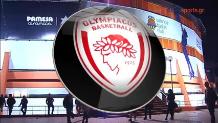 Βαλένθια 64-72 Ολυμπιακός - Πλήρη στιγμιότυπα - 31.11.2017