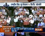 Randeep Singh Surjewala and Kirit Solanki at India TV's Chunav Manch conclave
