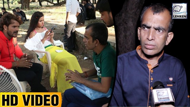 ये है खेसारी लाल की फिल्म 'दुल्हिन गंगा पार के ' निर्माता अरविन्द आनंद | Kajal Raghwani