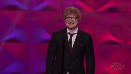 Скачать видео: Ed Sheeran: “If Julie Greenwald Fights In Your Corner, You’re Gonna Win” | Women in Music 2017