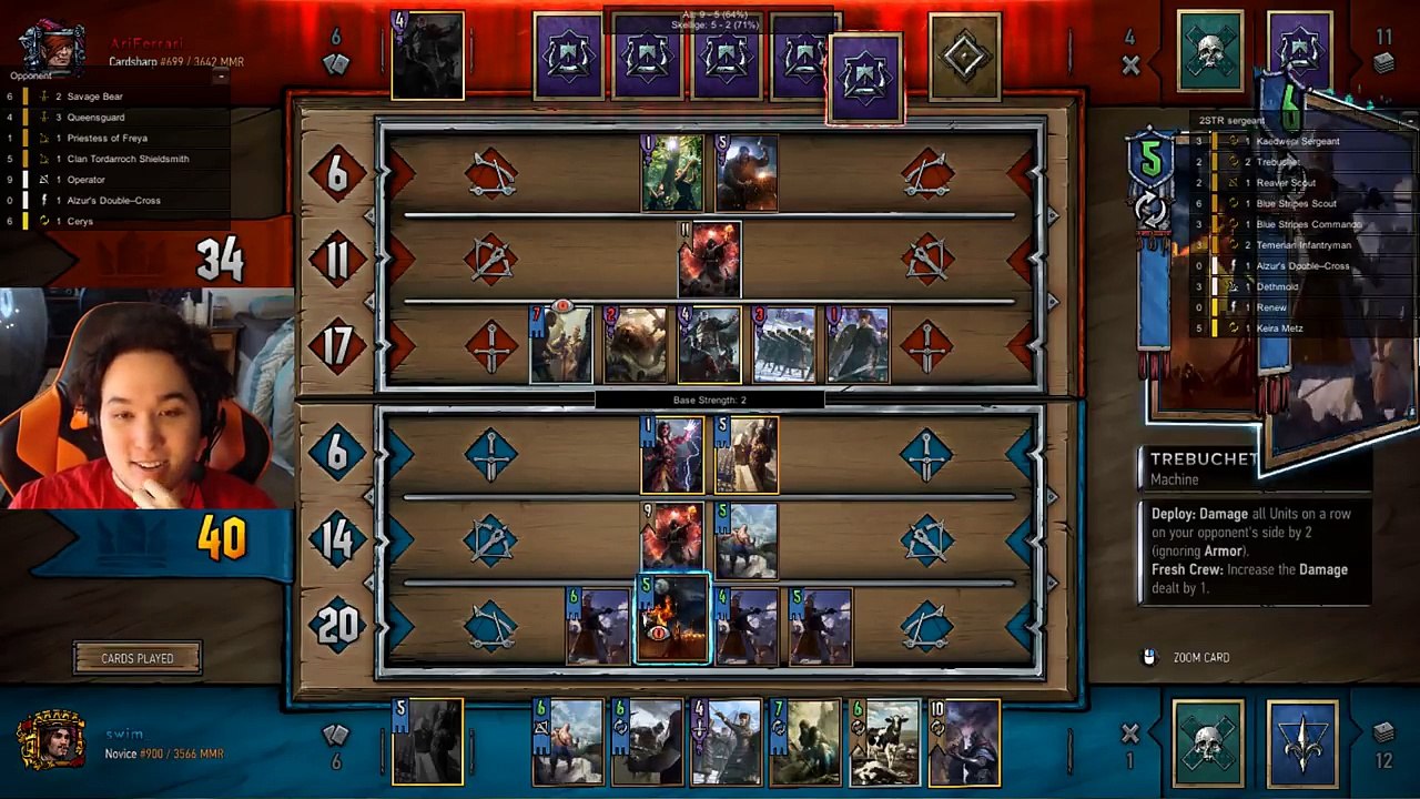 [Gwent] Deck Guide: Trebuchet Rush