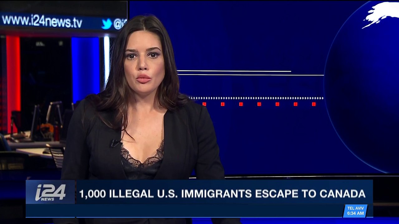 i24NEWS DESK | 1,000 illegal U.S. immigrants escape to Canada | Thursday, November 30th 2017