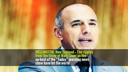 New Zealand Examines Matt Lauer’s Ranch Purchase After His Firing