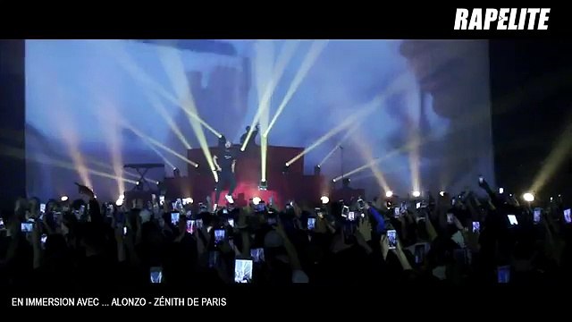 Alonzo au Zénith de Paris avec Mhd, Gradur, Psy 4 de La Rime . - En Immersion