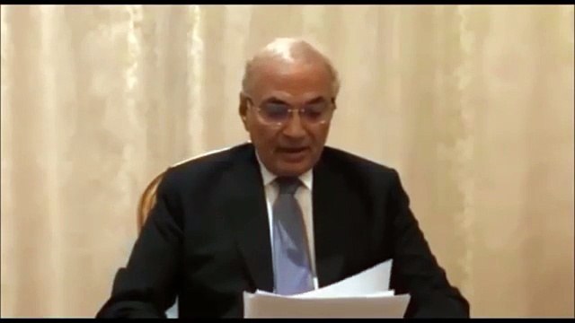 بياني الى شعب مصر العظيم، معلنا عن رغبتي في الترشح لانتخابات الرئاسة 2018