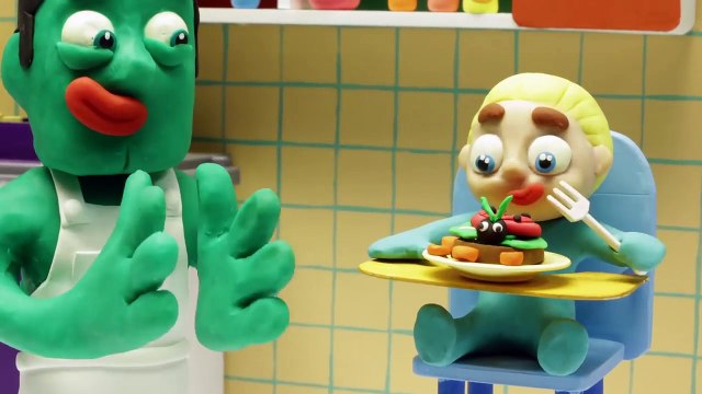 Frozen Elsa And Elsa's baby cry - Elsa's baby Frozen Play Doh Cartoon Stop Motion-FpTCk7b7sqQ