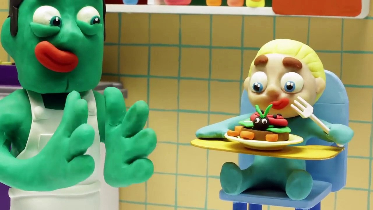 Frozen Elsa And Elsa's baby cry - Elsa's baby  Frozen Play Doh Cartoon Stop Motion-FpTCk7b7sqQ