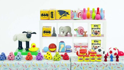 Frozen Elsa Baby and Spiderman Baby paints the face of Ariel  Frozen Play Doh Cartoon Stop Motion-hitd-zKiyUQ