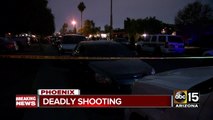 Deadly shooting in west Phoenix