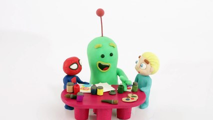 Shimmer of Shimmer and Shine Play doh STOP MOTION videos  Frozen Play Doh Cartoon Stop Motion-NyJBMLcXaoQ