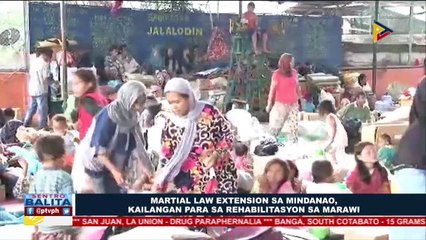 Tải video: Martial law extension sa Mindanao, kailangan para sa rehabilitasyon sa Marawi