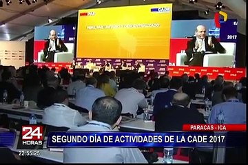 Video herunterladen: Ica: así fue el segundo día de actividades de la CADE 2017