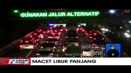 Libur Panjang, Tol Dalam Kota Macet Total