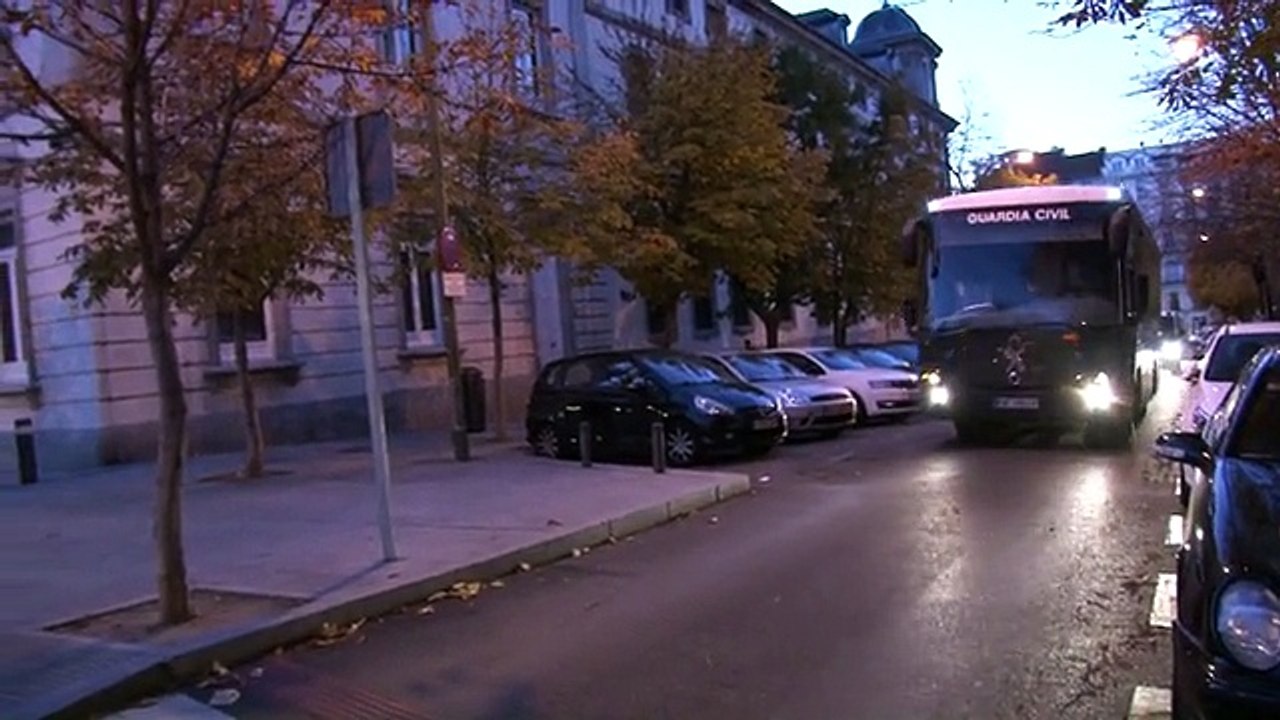 Comencen a arribar els consellers empresonats al Suprem