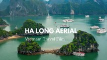 Halong Bay Aerial - Vietnam Adventures.
