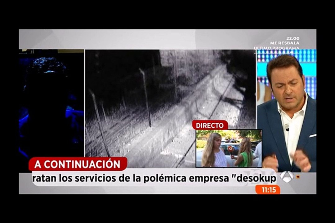 Caso Lucía Vivar. A3. Espejo Público. La altura de Lucía no es suficiente para que el tren la golpee. 2017.09.01