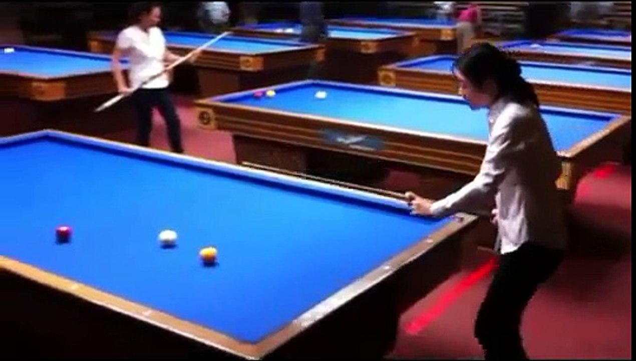 당구 3쿠션 여자세계 1위 히다 오리에 엄청난 실력