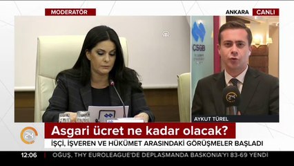 Asgari ücret komisyonu toplandı