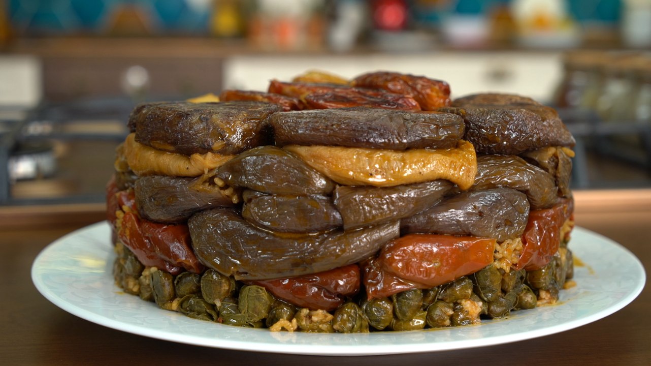 Karışık Kuru Dolma Tarifi