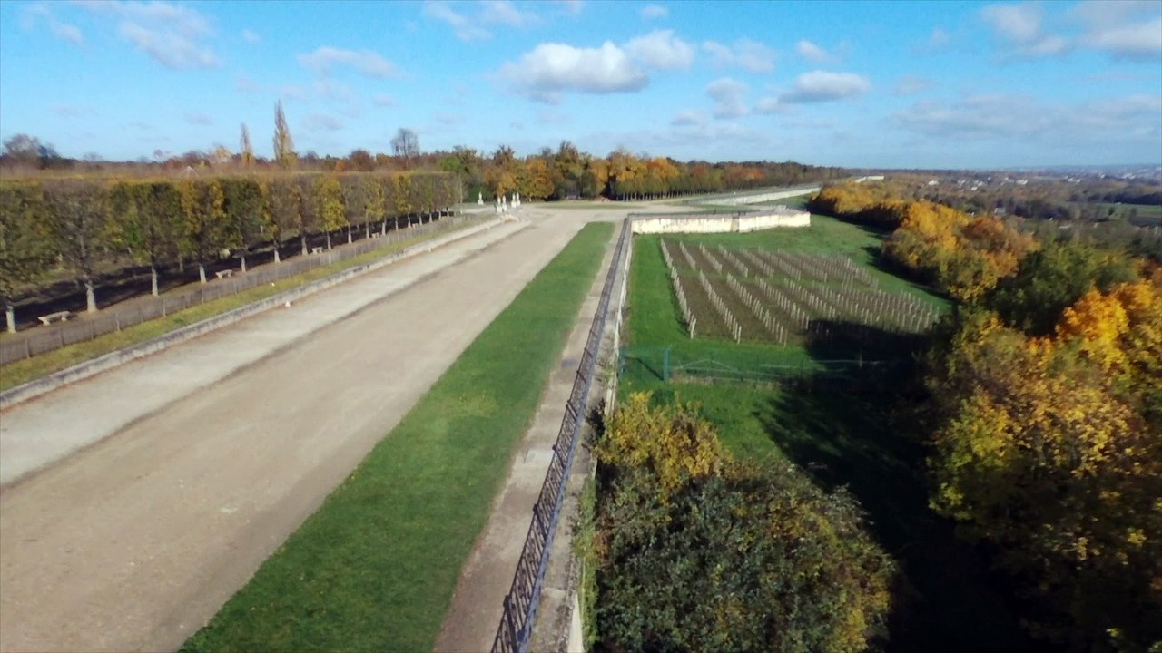 Saint-Germain-en-Laye vue du ciel