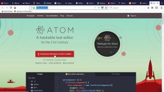 How to Download & Install ATOM 1.22.1 (64-bit) in Windows 10 Fall Creator Update