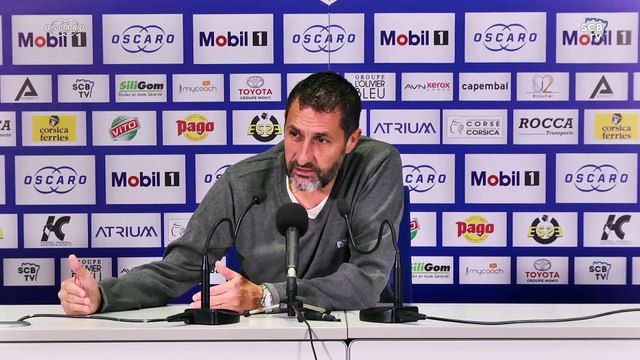 Bastia-Endoume : Conf. d'avant-match de S. Rossi