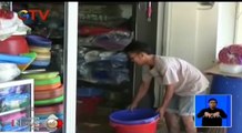 Usai Terendam Banjir, Pasar Arjowinangun di Pacitan Dipenuhi Lumpur