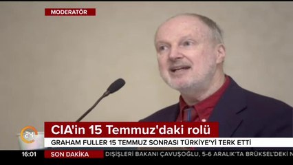 CIA eski yetkilisi Graham Fuller hakkında yakalama kararı çıkarıldı