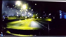 Dashcam Footage Captures Semi-Truck Crash on Portland, Oregon's Marquam Bridge