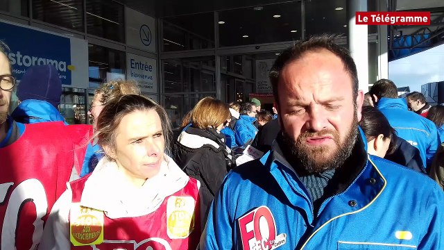 Brest. Débrayage chez Castorama contre les délocalisations du groupe