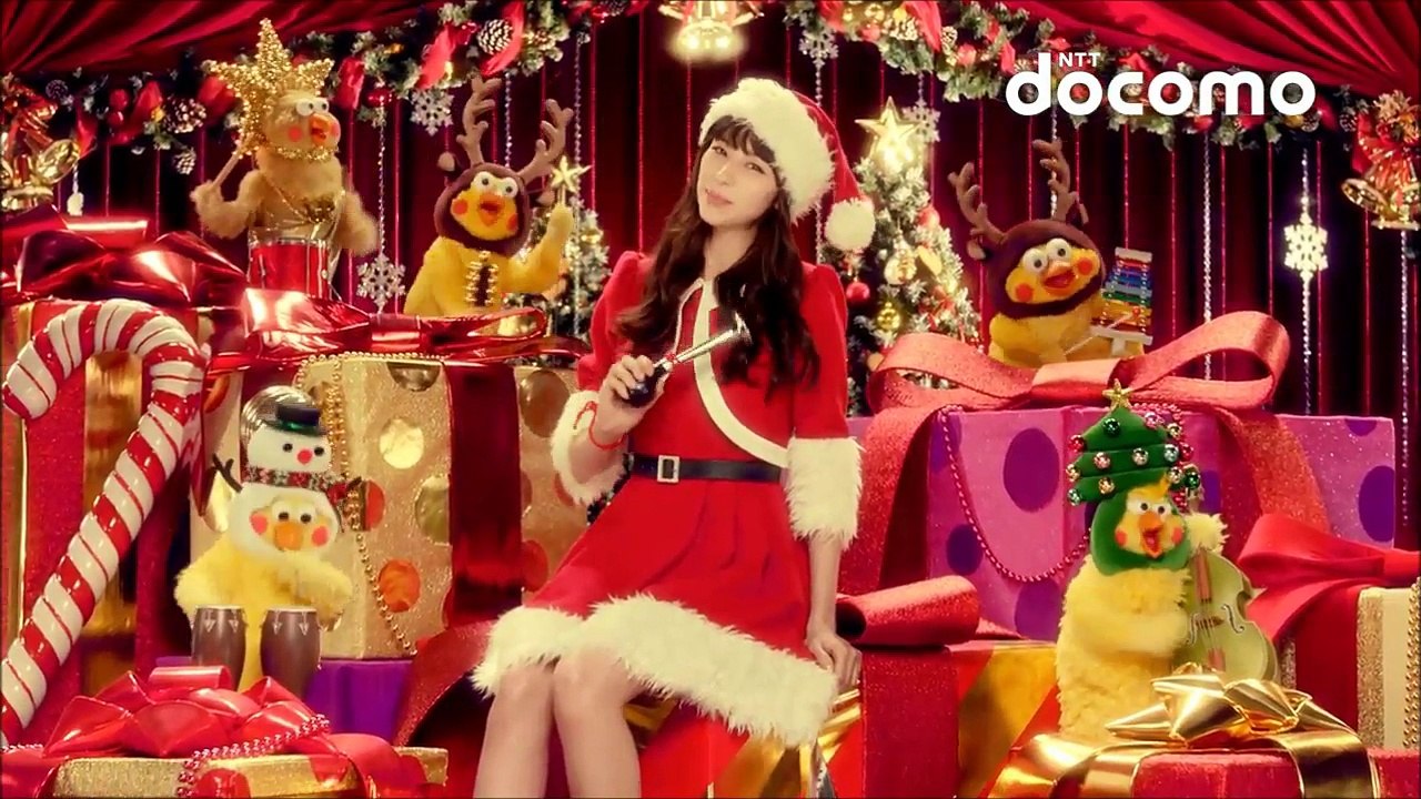 【中条あやみ CM 】NTTドコモ 。 ｄポイント「クリスマス」篇