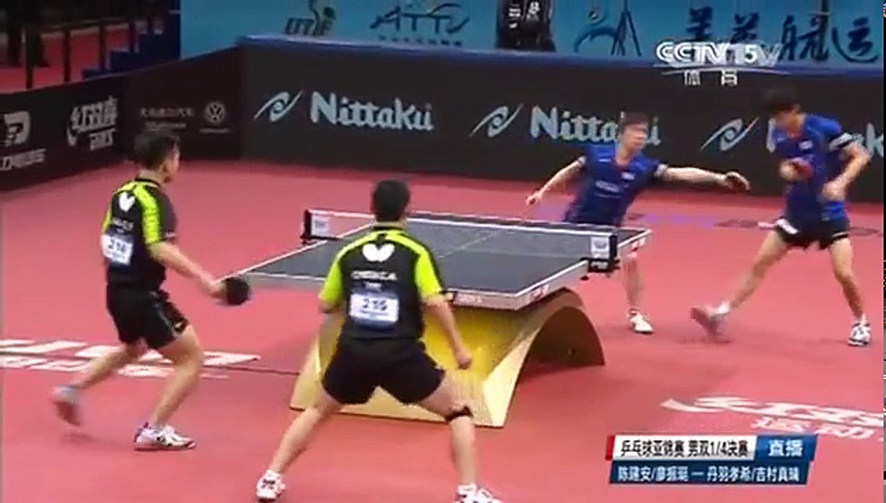 2017 Asian Championships MW QF NIWA Koki YOSHIMURA Maharu CHEN Chien An LIAO Cheng Ting(TP