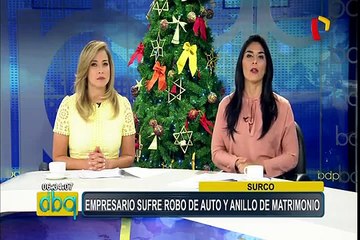 Surco: roban moderno vehículo a empresario en la puerta de su vivienda