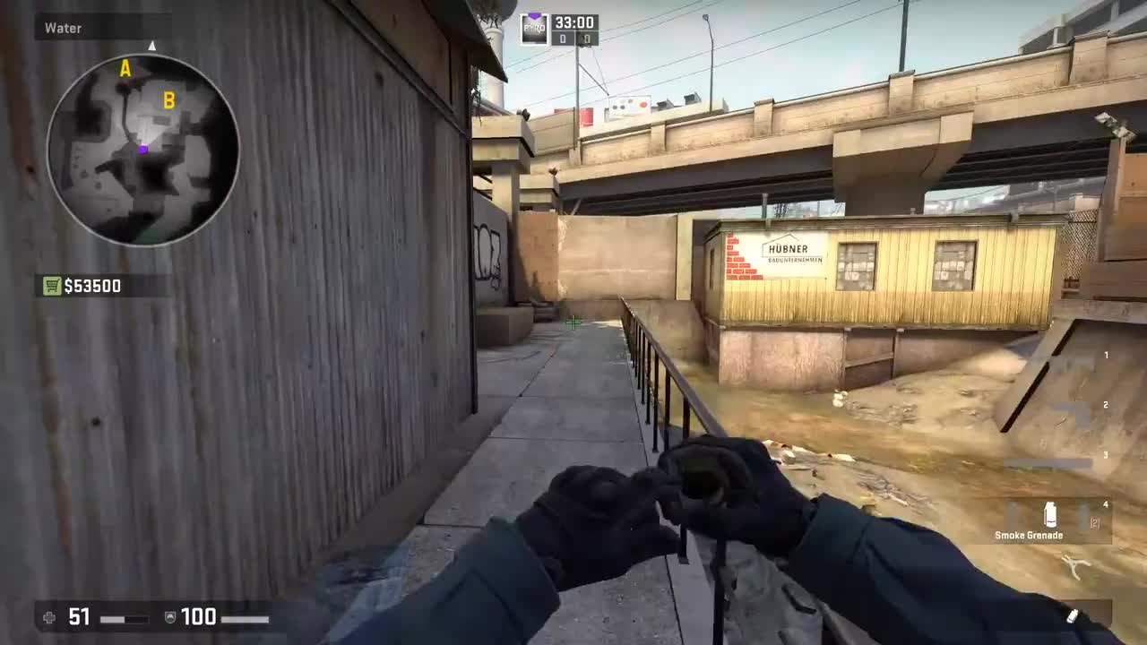 Check out this smoke on overpass!