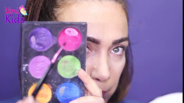 Karlar Ülkesi Frozen Prenses Anna Göz Makyajı - UmiKids Videoları