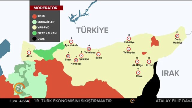 İşte terör örgütü PYD'nin ABD silahlarını depoladığı 13 yer!