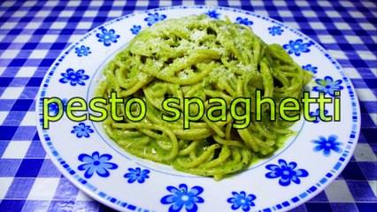 GREEN PESTO SPAGHETTI