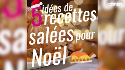 5 idées de recettes salées pour Noël